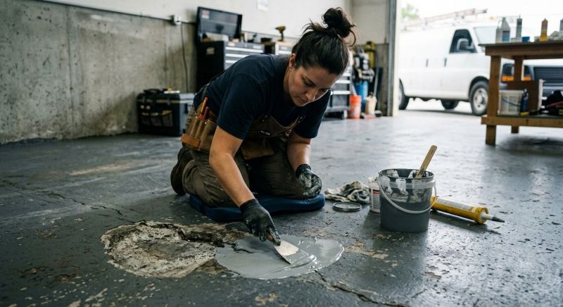 Concrete Epoxy Service in Raleigh, NC