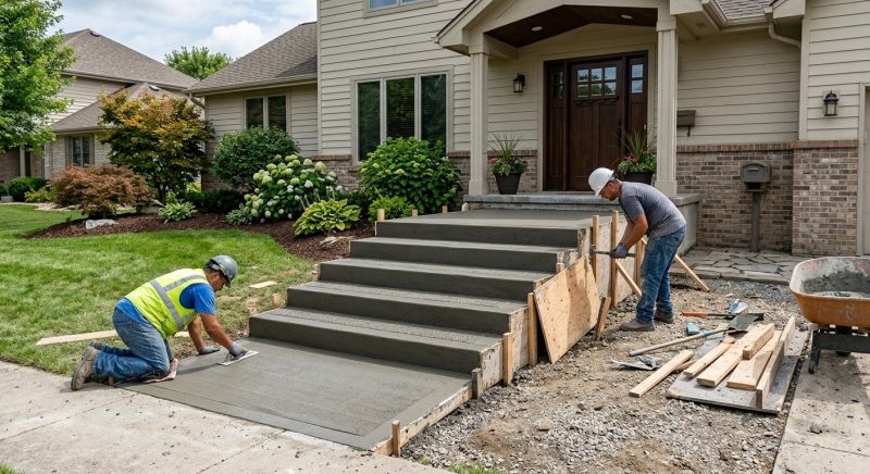 Concrete Steps Replacement in Fort Collins, CO