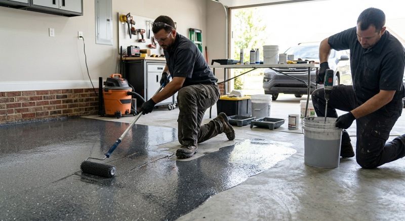Epoxy Flooring Service in Woodbridge, VA